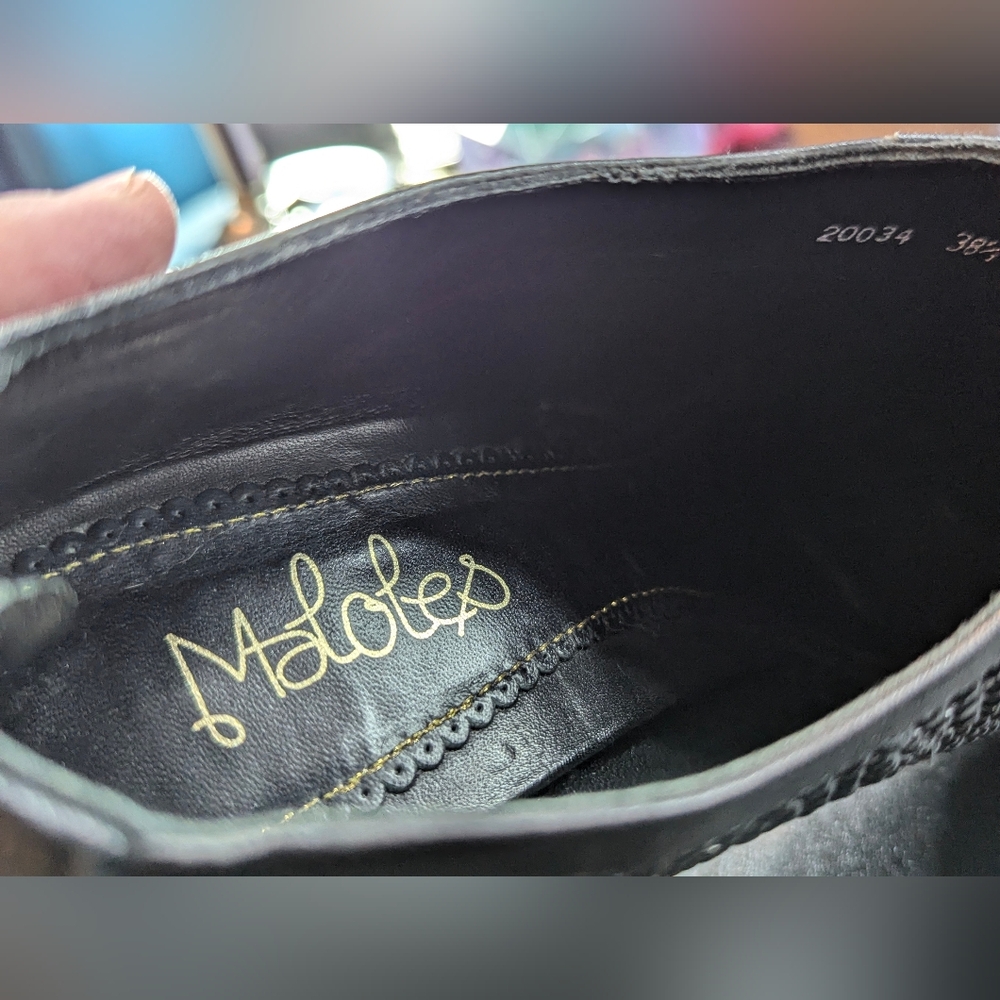 Maloles black stud heels - Picture 9 of 16